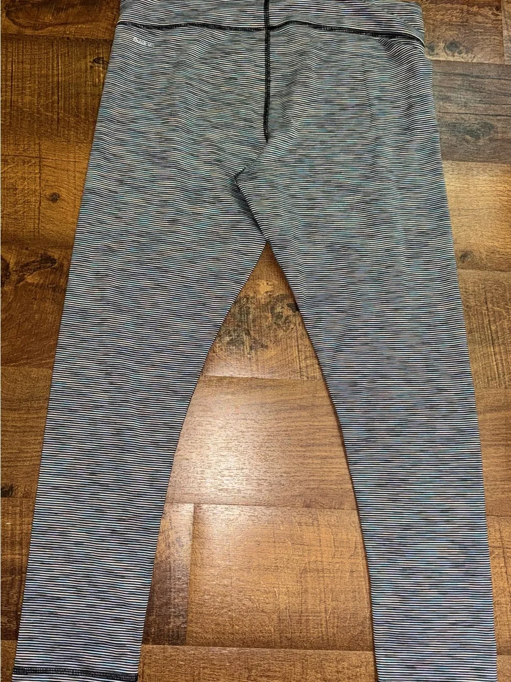 Xersion Girls' Multicolor Heathered Leggings - Blue & Gray Tones